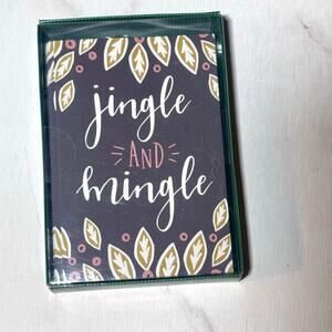 Christmas card set Jingle and Mingle 32 card set